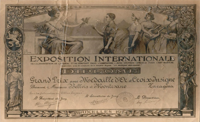 Diploma-bruselas-1924